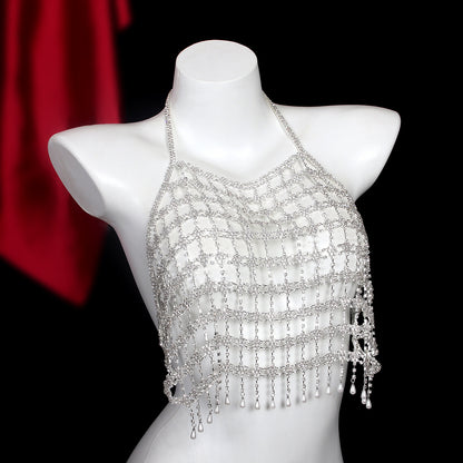 Crystal Grid Halter Body Chain mooods
