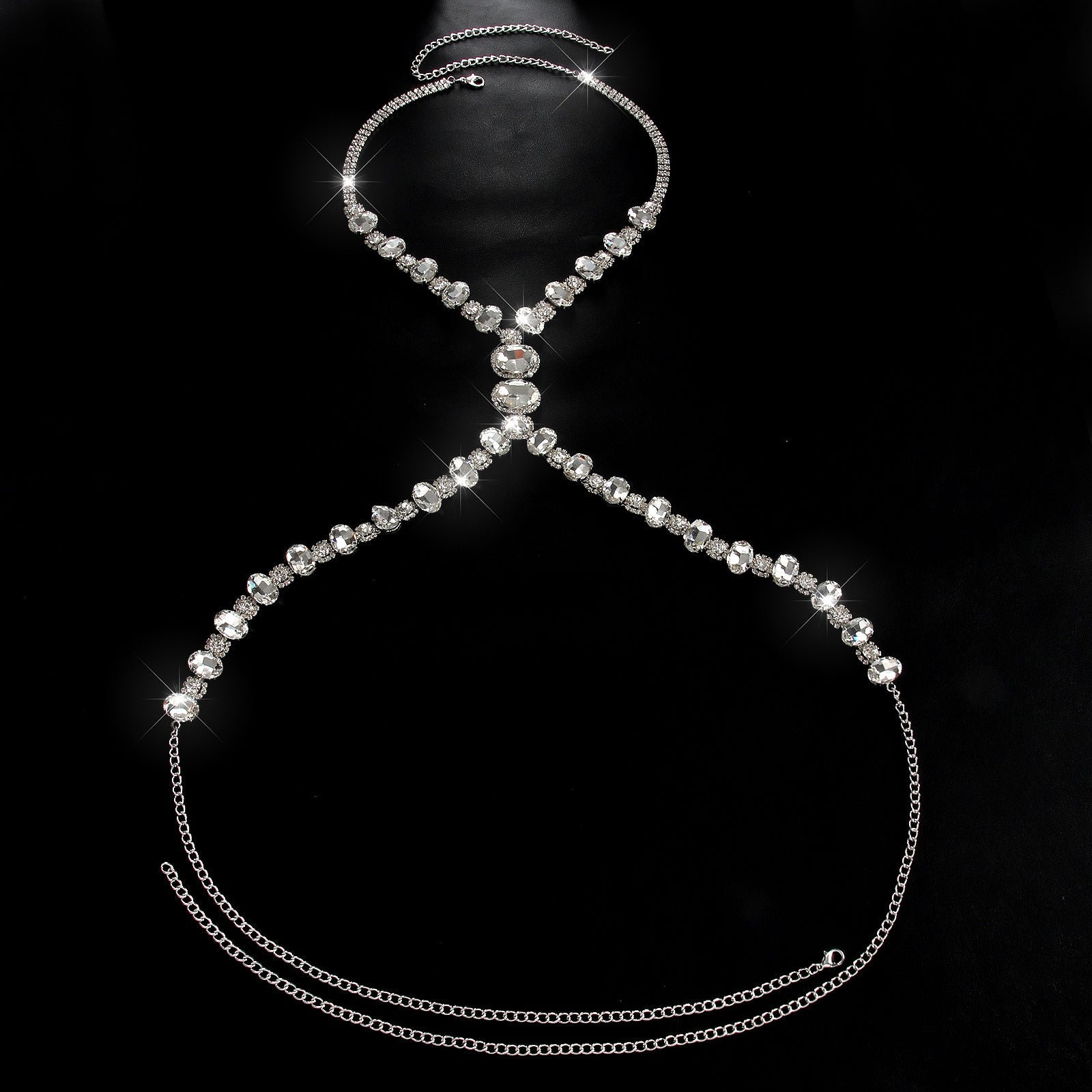 Emerald Allure Body Chain