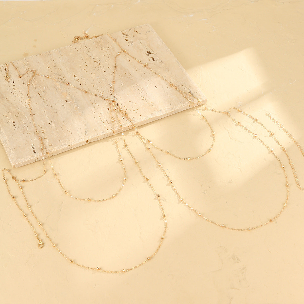 Golden Cascade Body Chain mooods