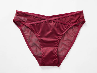 Crimson Veil Mesh Panty mooods
