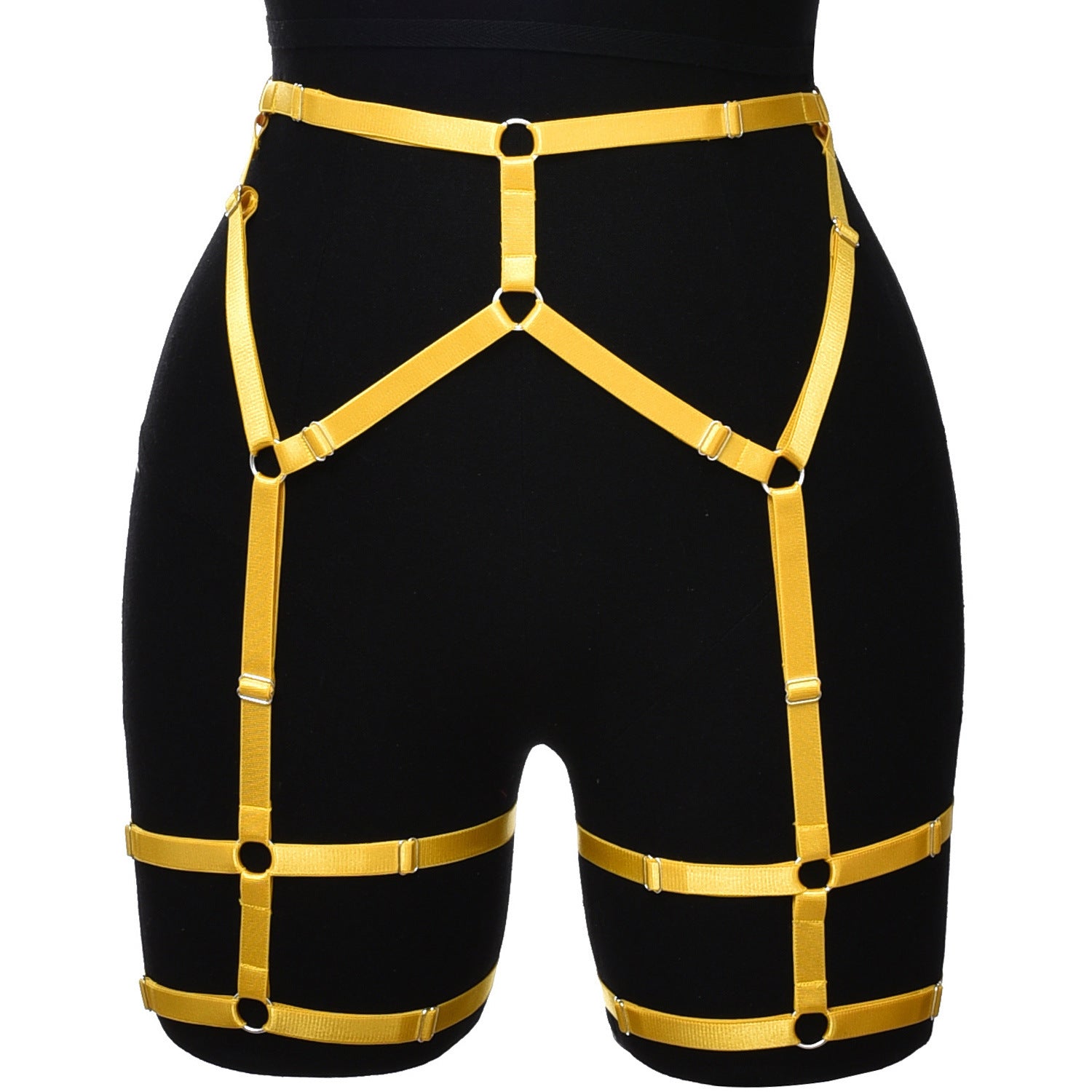 Velour Garter Harness