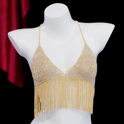 Crystal Fringe Bra Top mooods