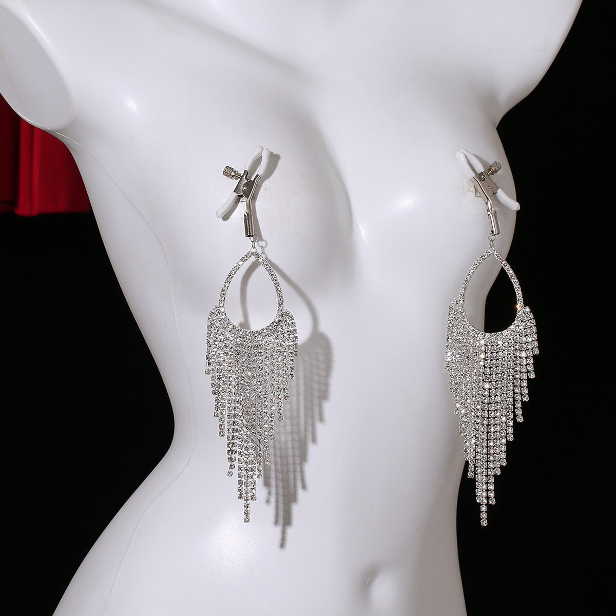 Crystal Cascade Nipple Clamps mooods