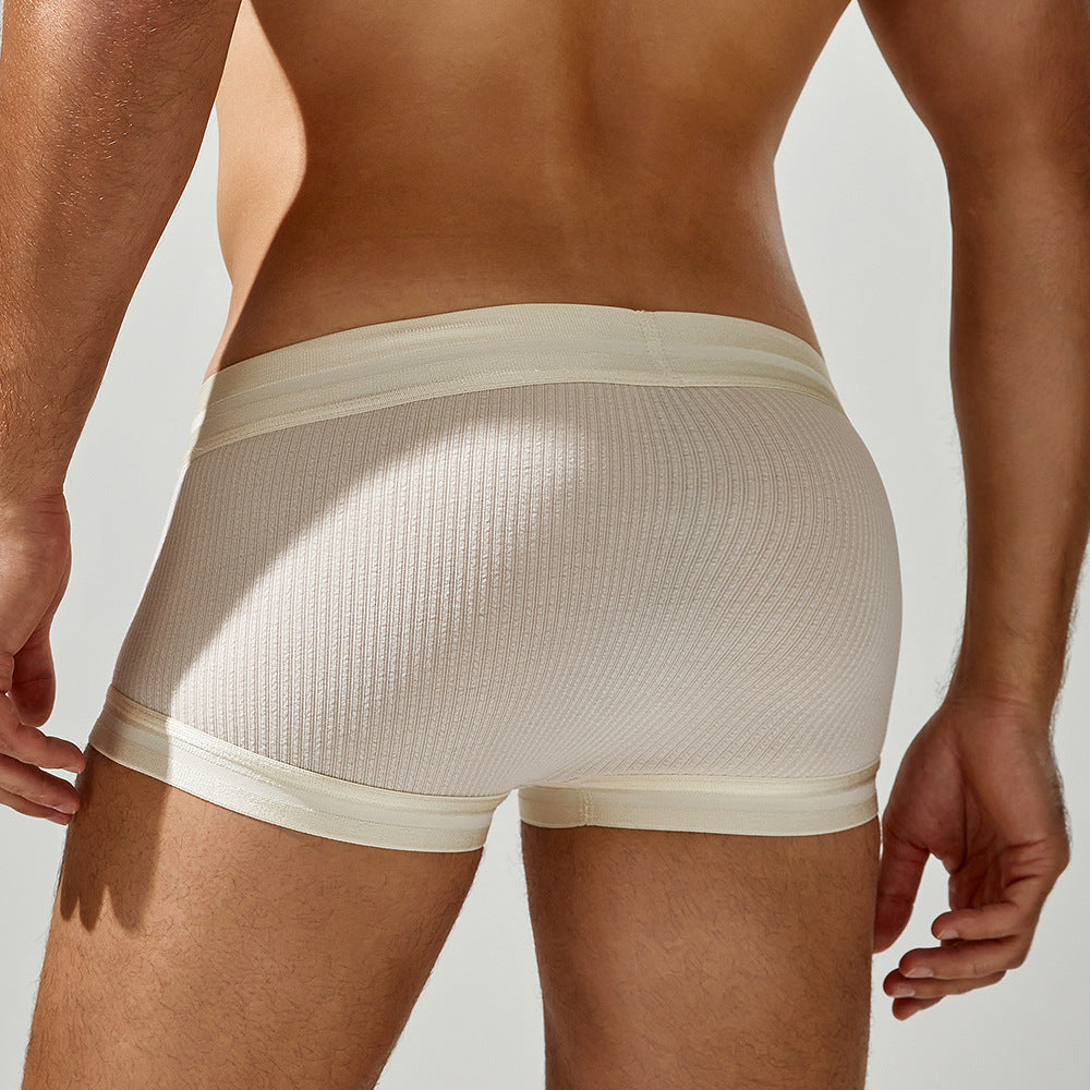 Ivory Viscose Flex Boxer Brief mooods