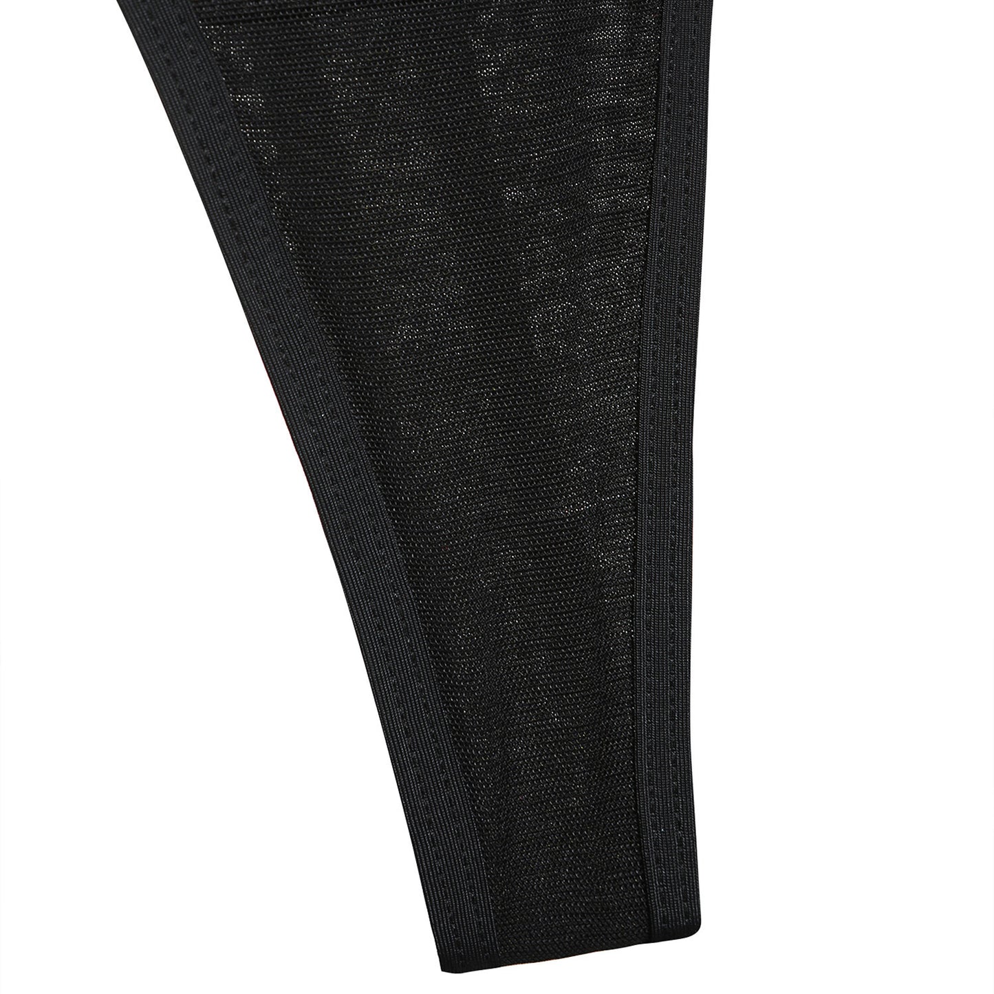 Aurum String – Sheer Mesh Thong with Gold Accent Straps mooods