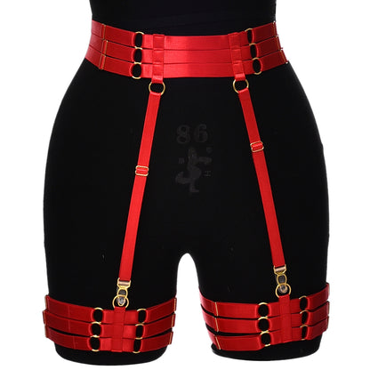 Triple Band Garter Harness