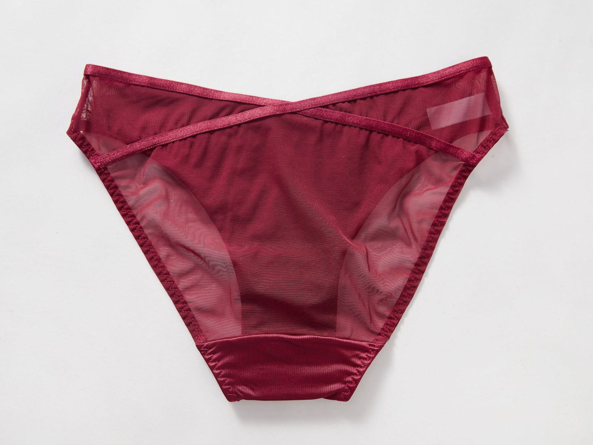 Crimson Veil Mesh Panty mooods