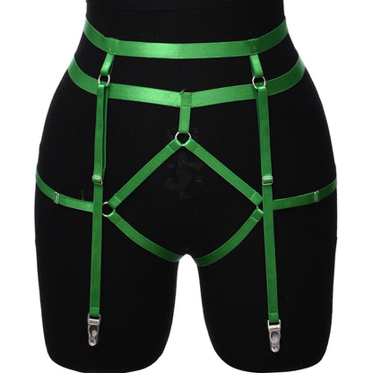 Velvet Edge Garter Harness