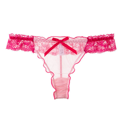 Playful Lace Trim String mooods