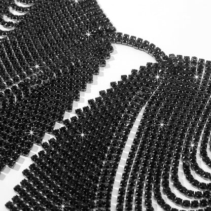 Midnight Siren Chain Lingerie Set mooods