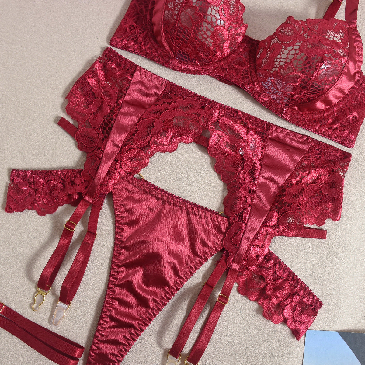 Velvet Bloom Lingerie Set mooods