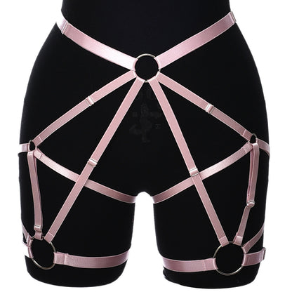 Strappy Cage Leg Harness