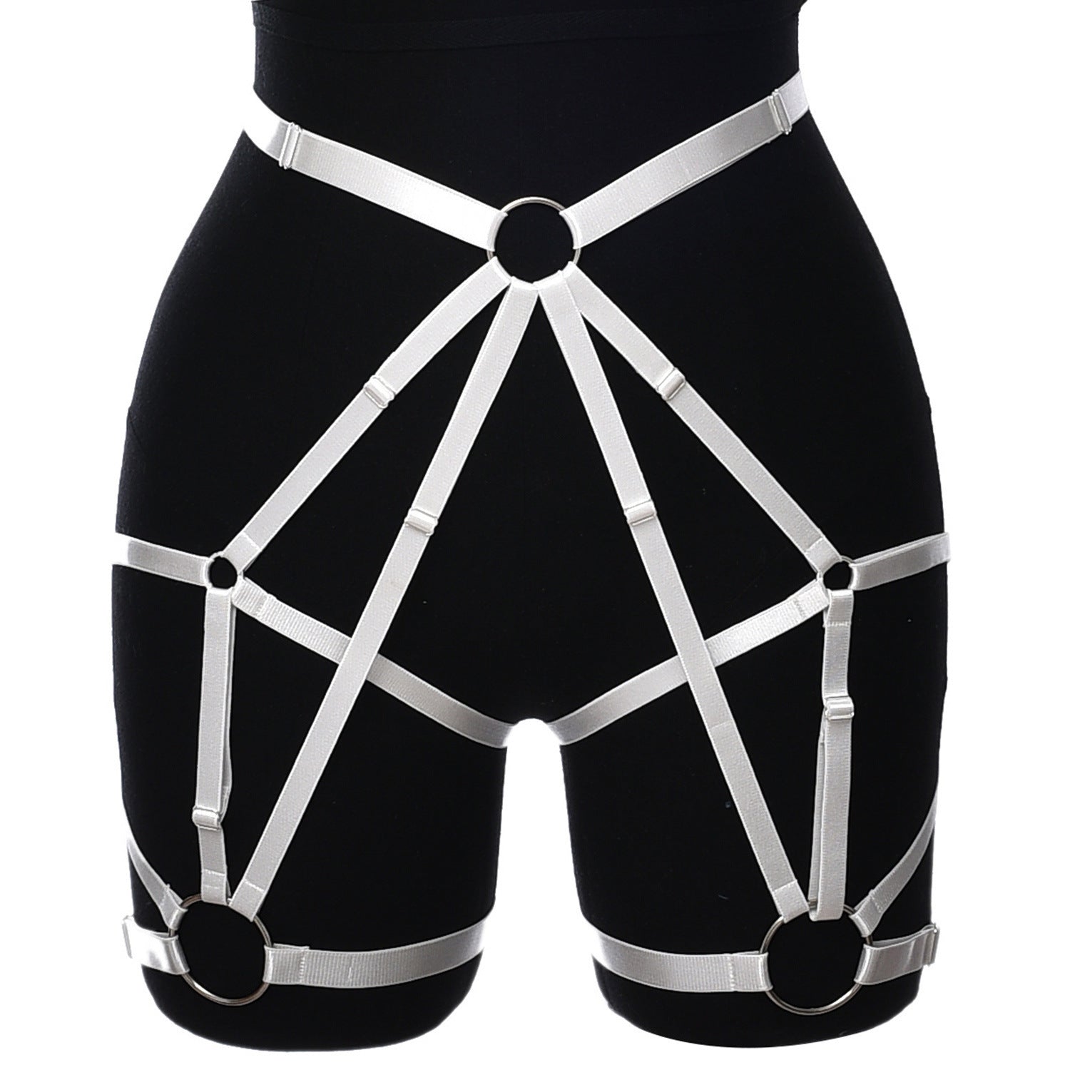 Strappy Cage Leg Harness