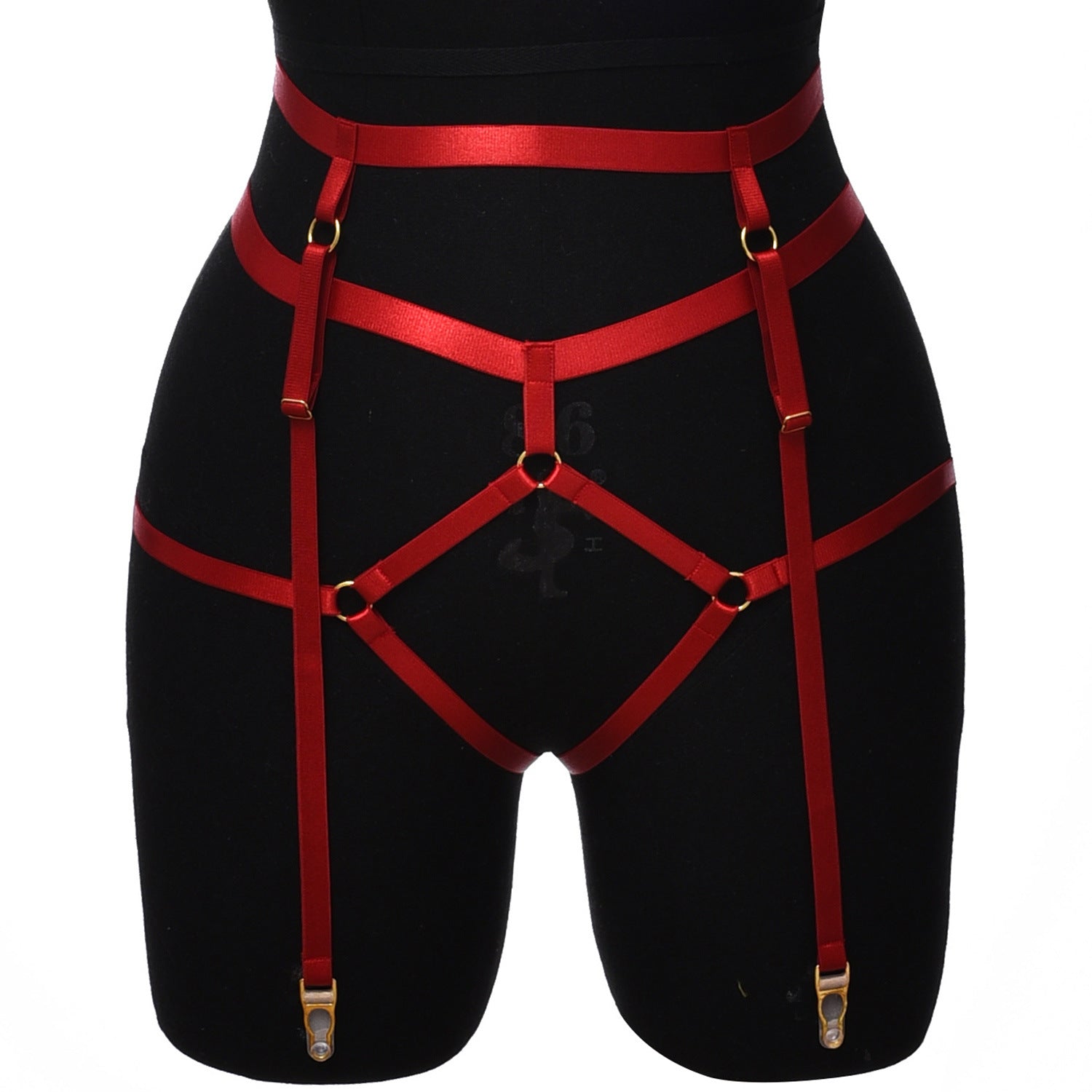 Velvet Edge Garter Harness