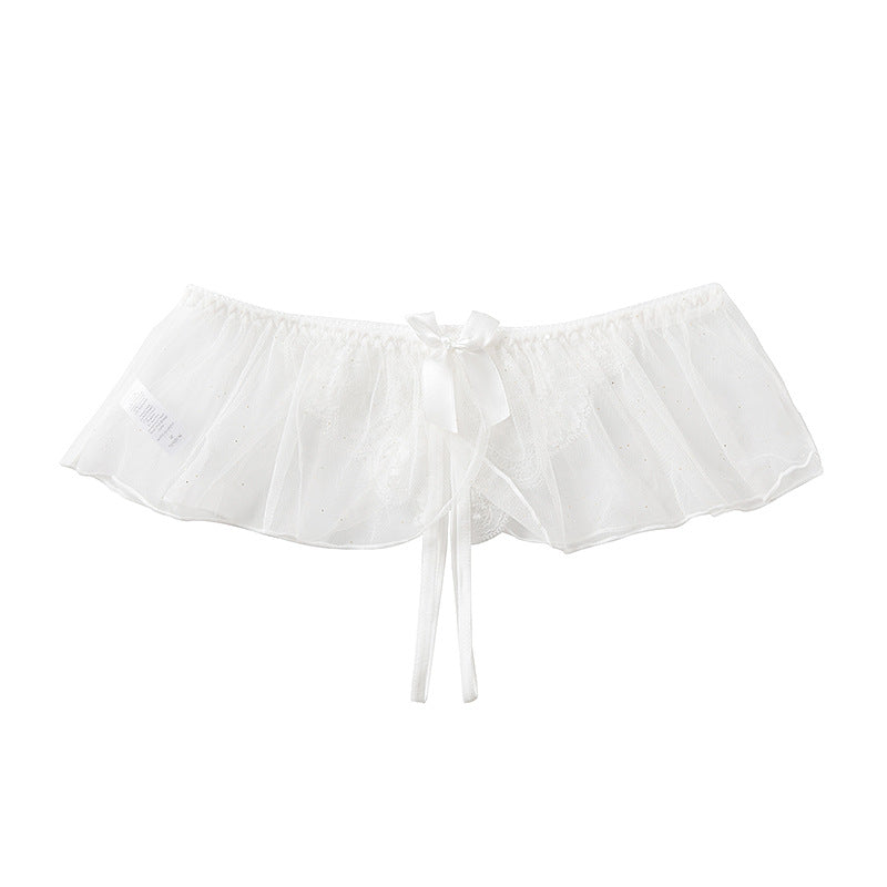 Glitter Veil Crotchless Panty mooods