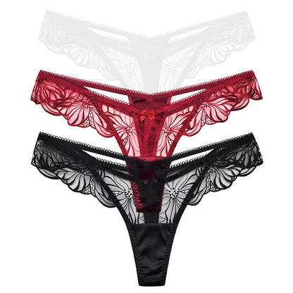 Petal Veil Lace Thong mooods