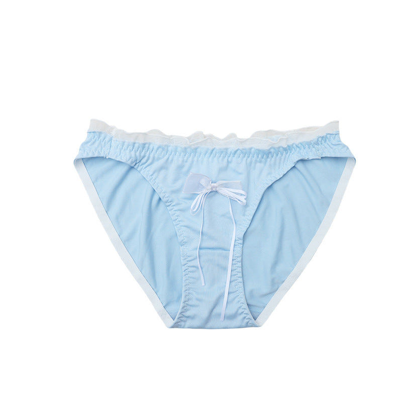 Sweet Bow Satin Panty mooods
