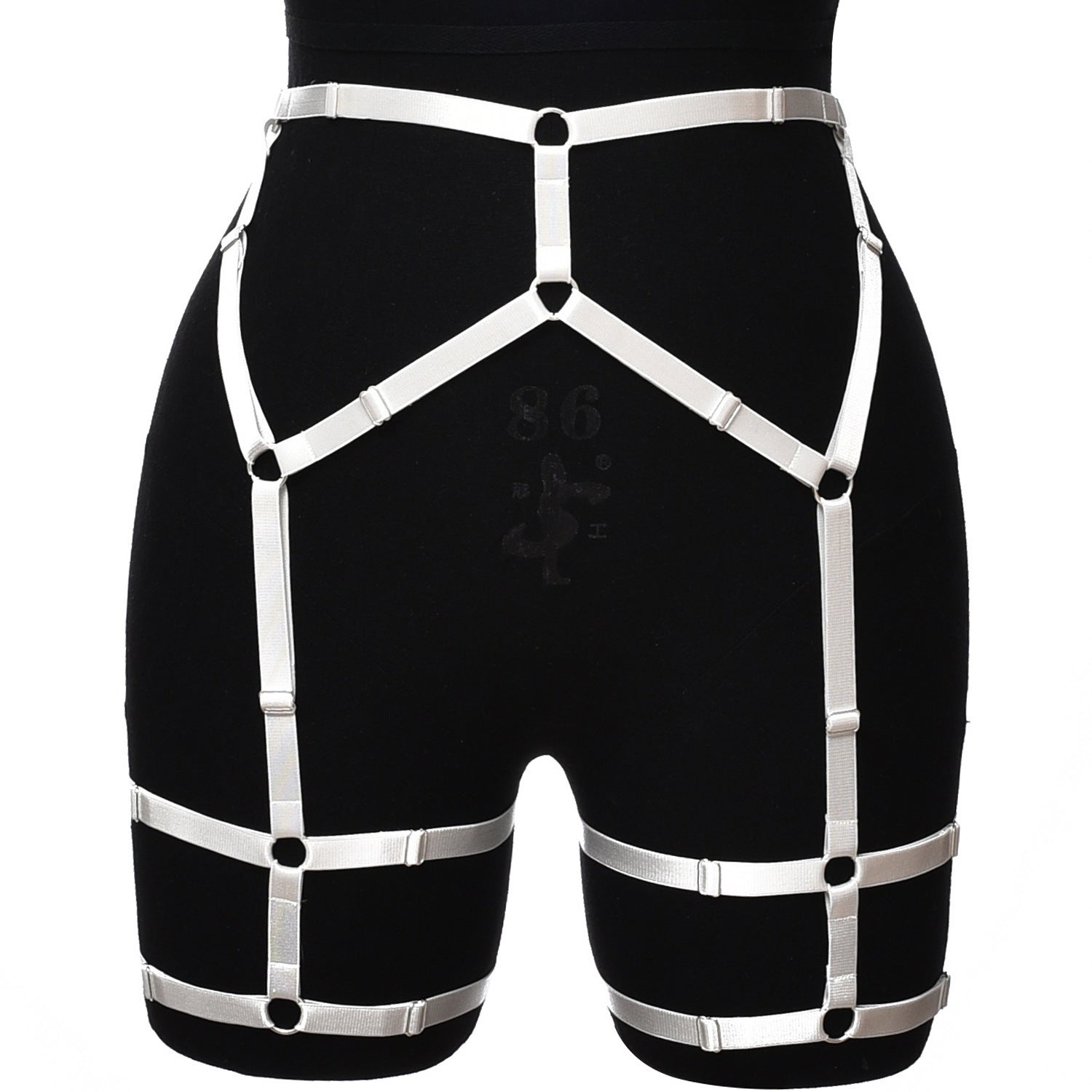 Velour Garter Harness