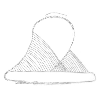 Radiant Cascade Crystal Lingerie Set mooods