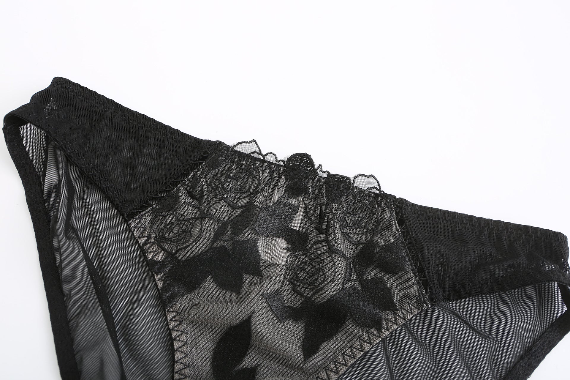 Rosaine Brief – Elegant Sheer Mesh Embroidered Lingerie mooods