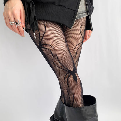 Arachnid Veil Mesh Tights mooods