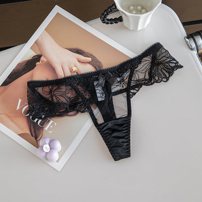 Petal Veil Lace Thong mooods