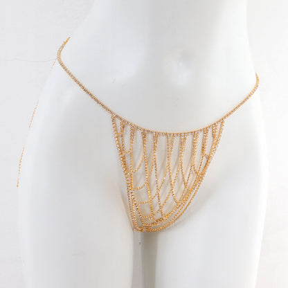 Radiant Cascade Crystal Lingerie Set mooods