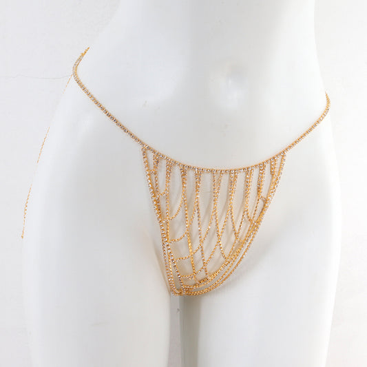 Radiant Cascade Crystal Lingerie Set mooods