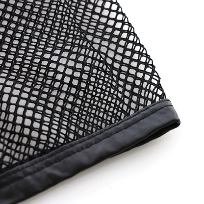 Men’s Cutout Mesh Boxer Briefs with Detachable Pouch mooods