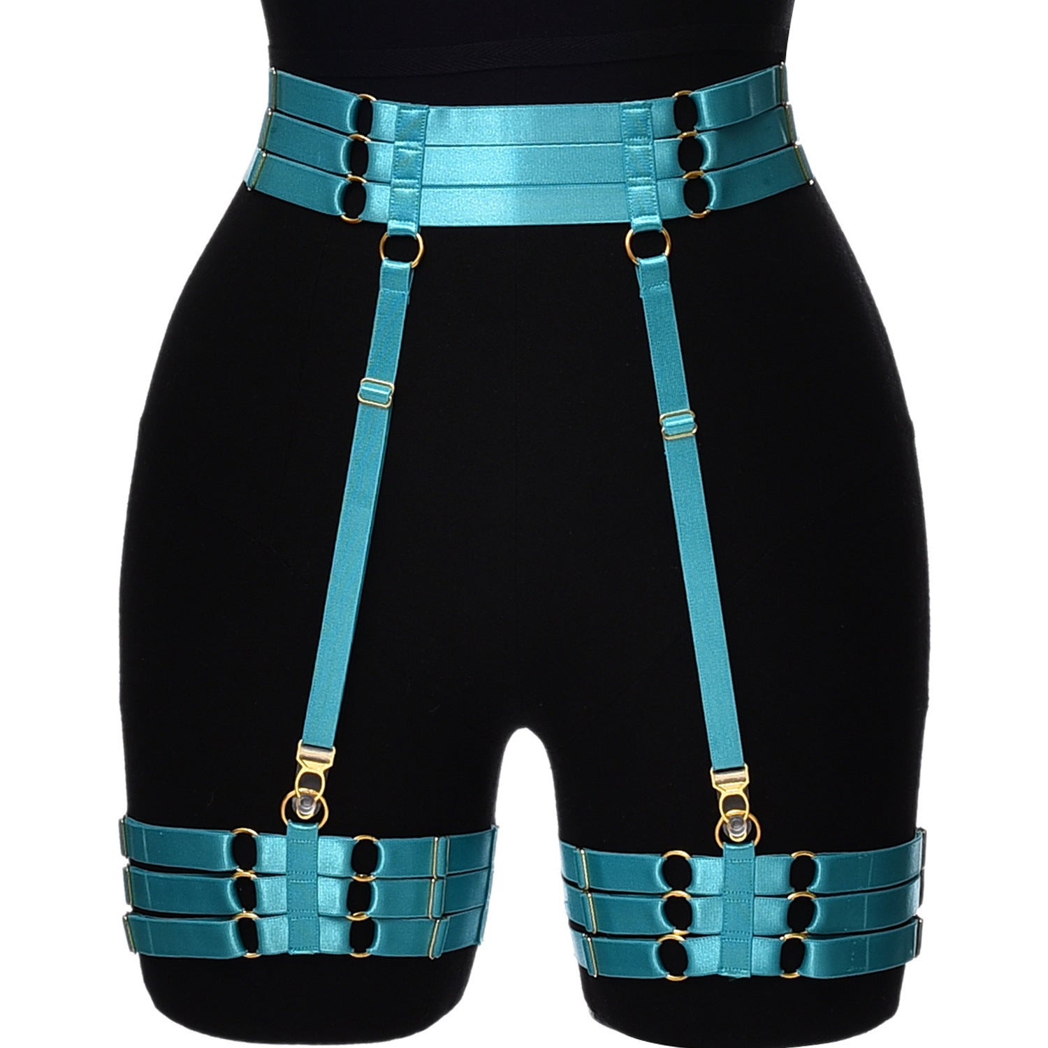 Triple Band Garter Harness