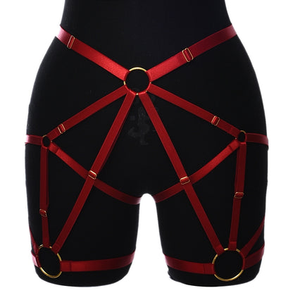 Strappy Cage Leg Harness