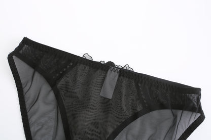 Rosaine Brief – Elegant Sheer Mesh Embroidered Lingerie mooods