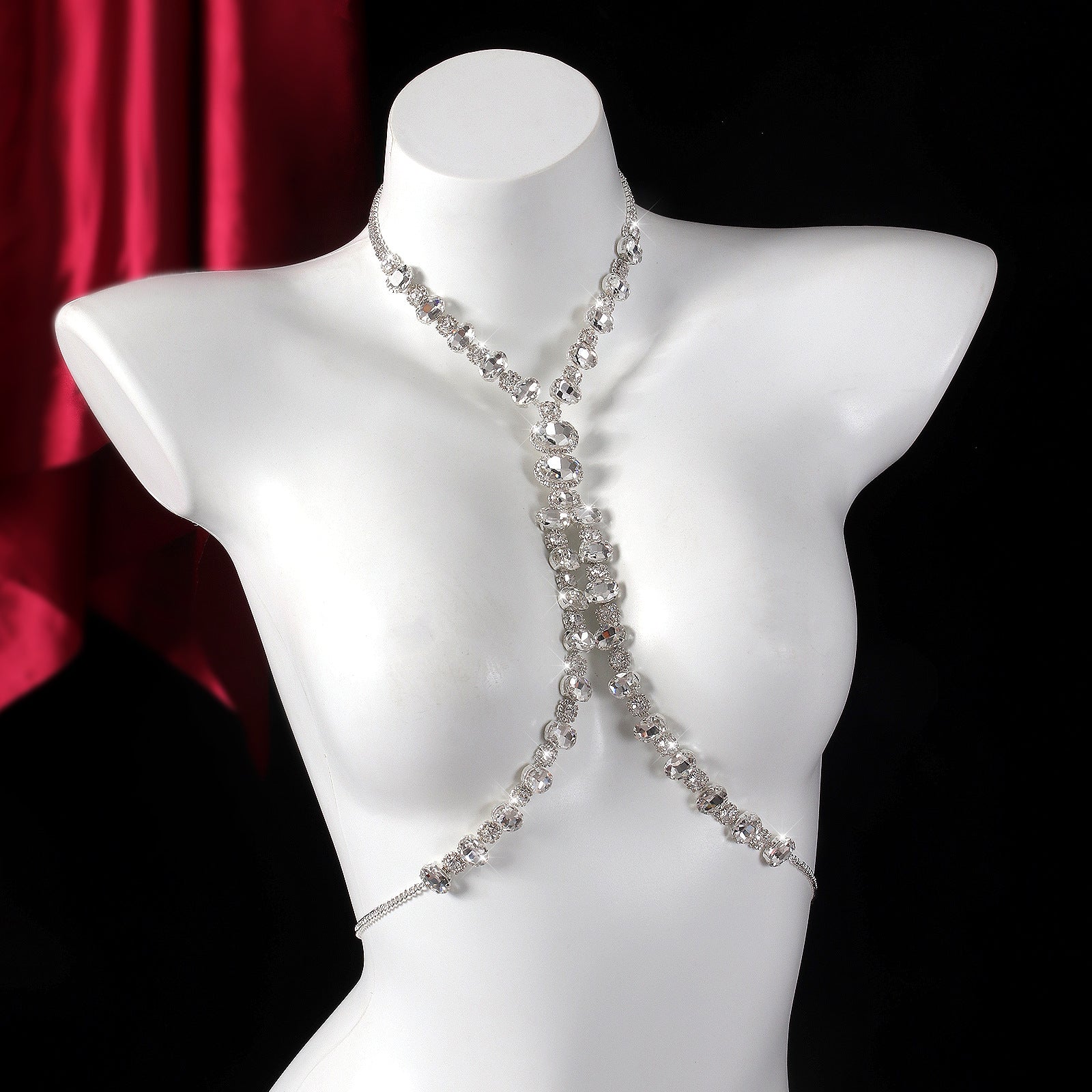 Emerald Allure Body Chain