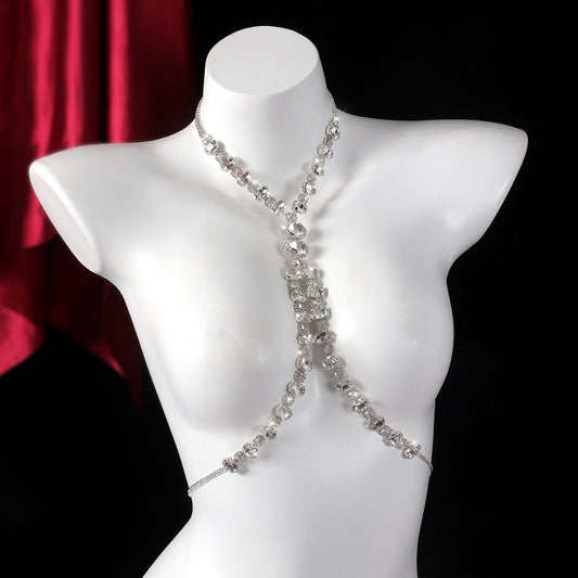 Emerald Allure Body Chain