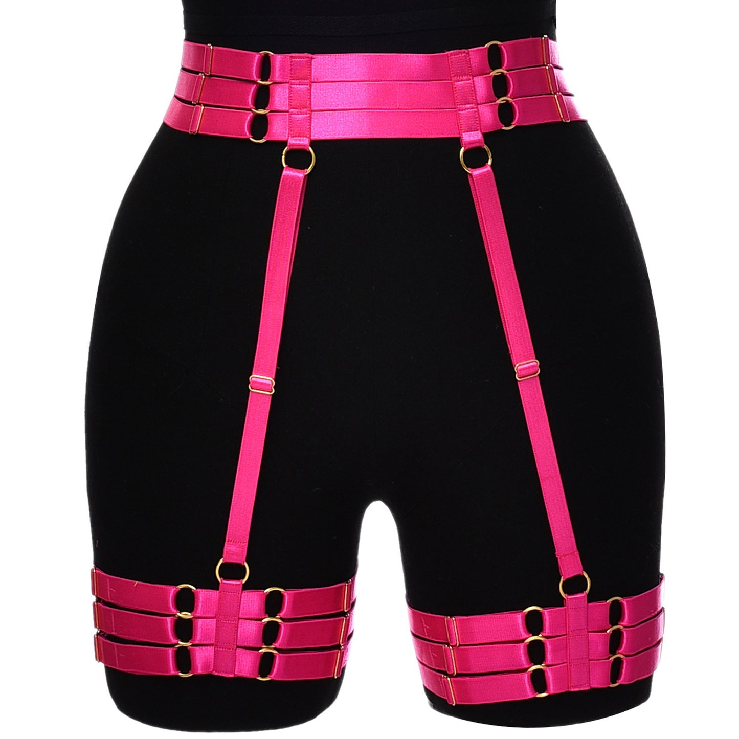 Triple Band Garter Harness