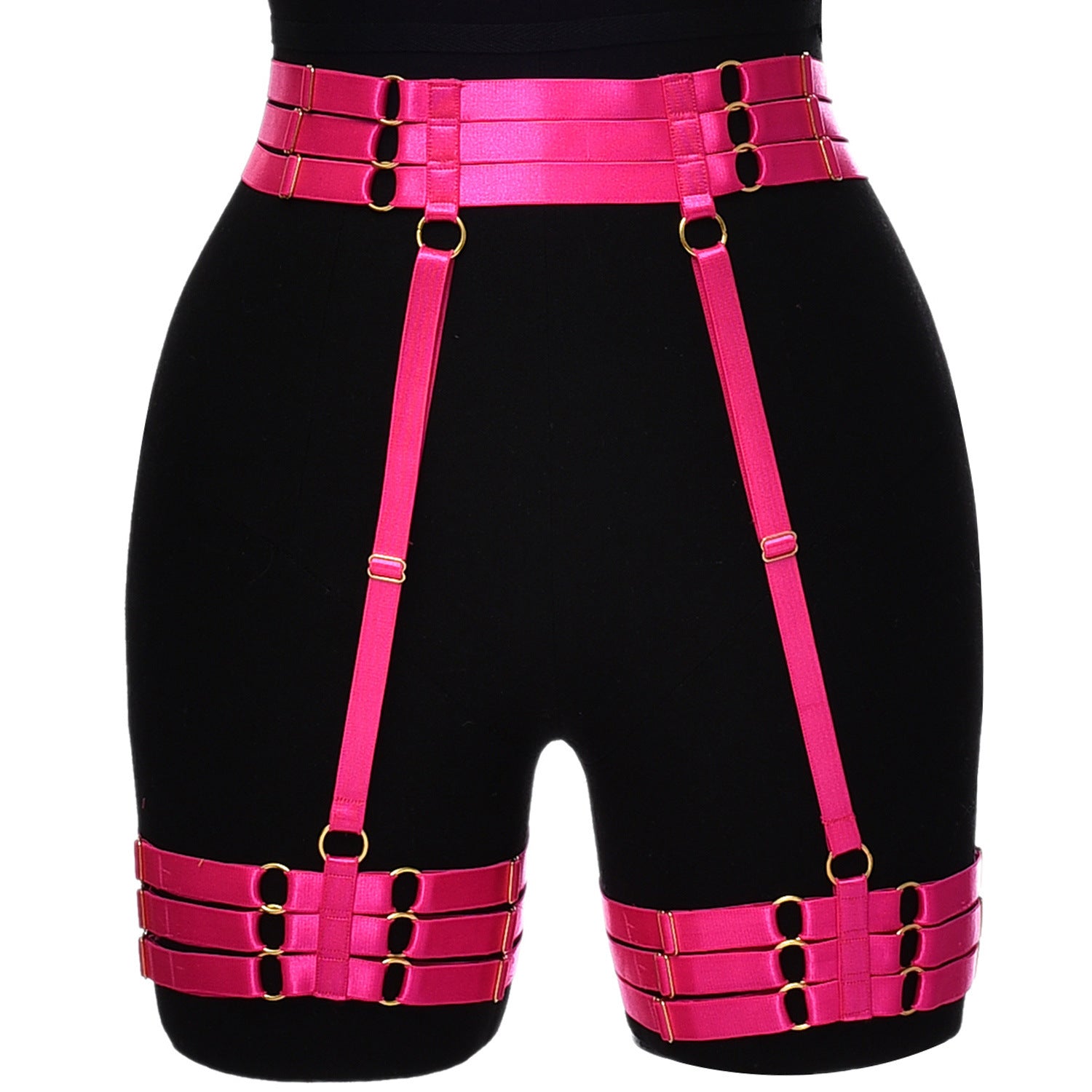 Triple Band Garter Harness
