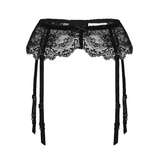 Lace Serenade Garter Belt mooods