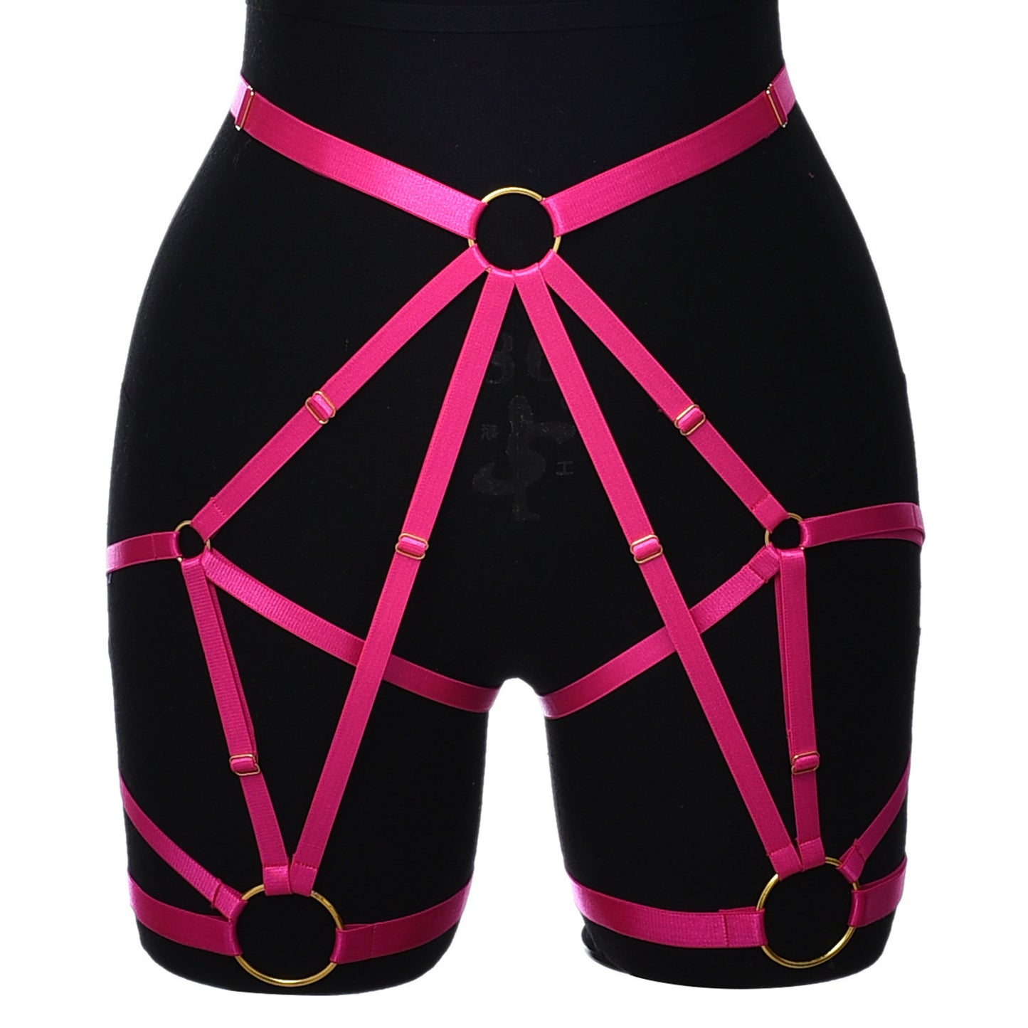 Strappy Cage Leg Harness