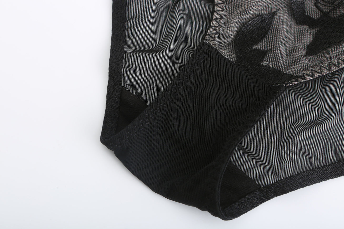 Rosaine Brief – Elegant Sheer Mesh Embroidered Lingerie mooods