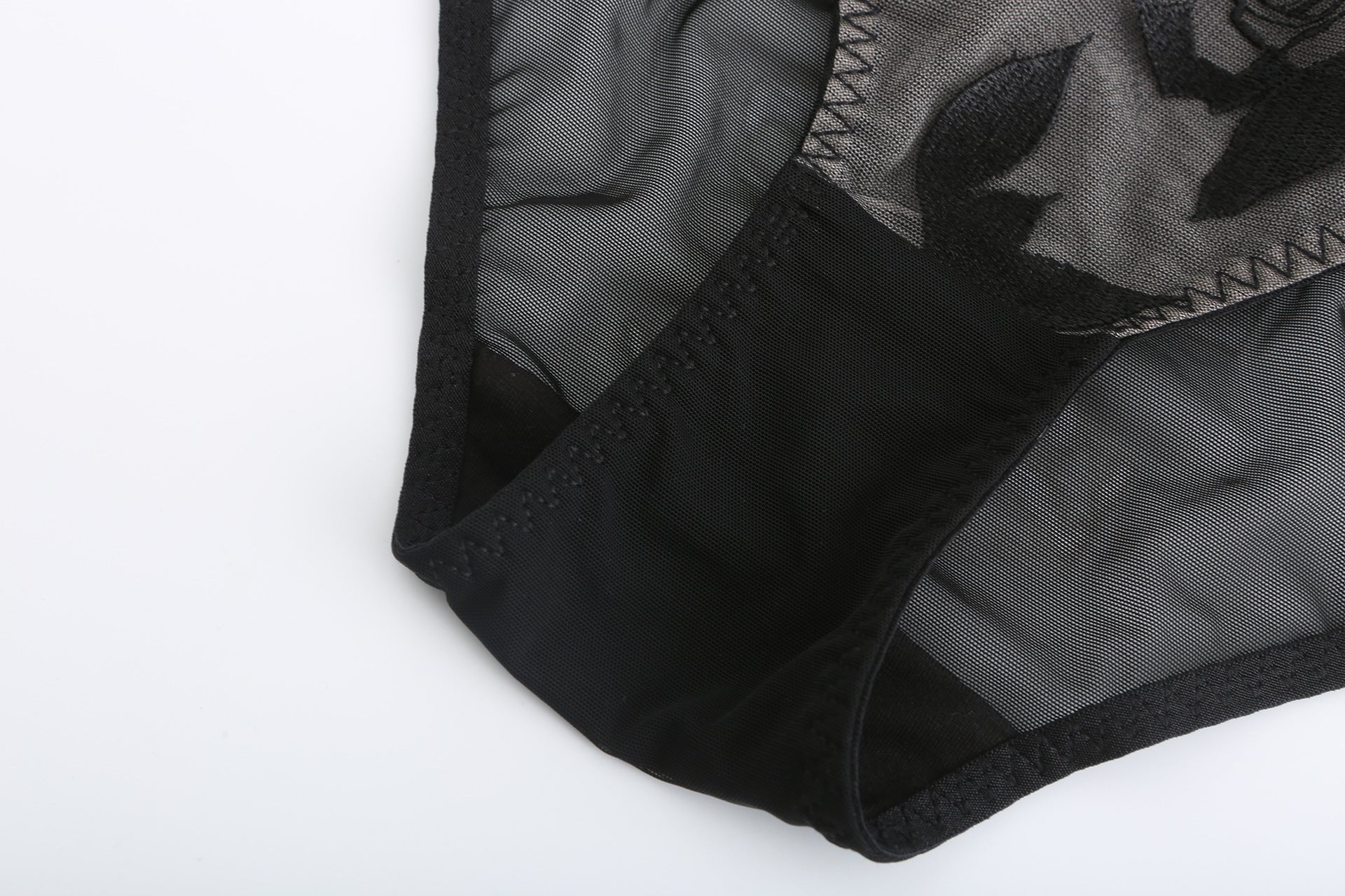 Rosaine Brief – Elegant Sheer Mesh Embroidered Lingerie mooods