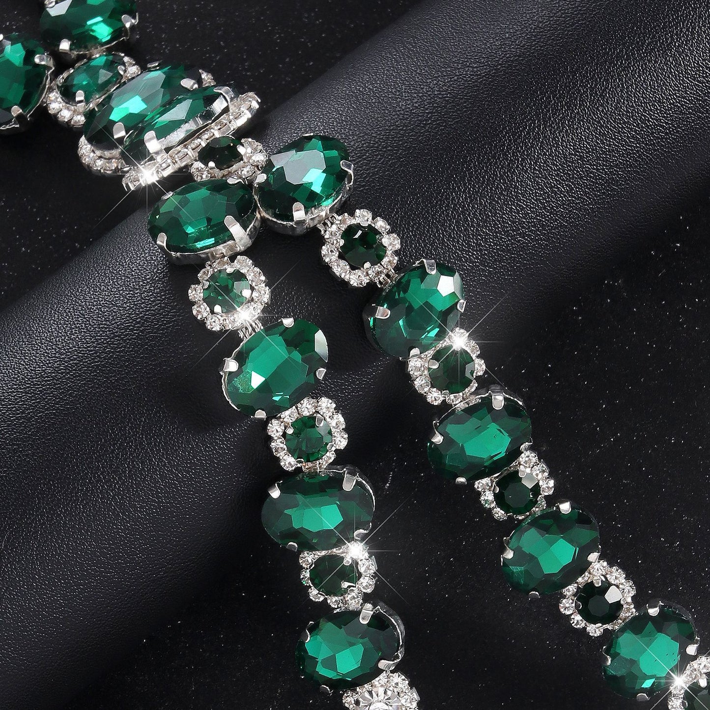 Emerald Allure Body Chain