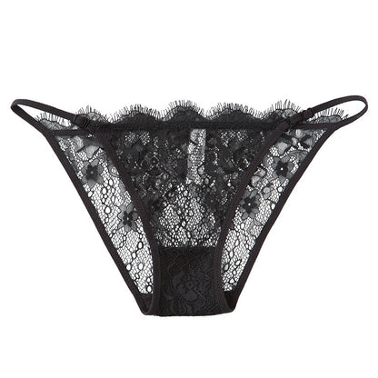 Sheer Lace See-Through Panty – Adjustable Sexy Thong mooods