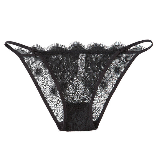 Sheer Lace See-Through Panty – Adjustable Sexy Thong mooods