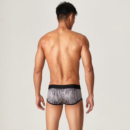 Wild Stripes Boxer Briefs – Ash Tiger Edition mooods