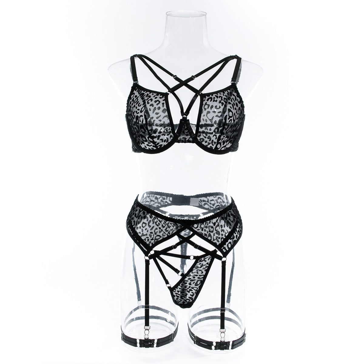 Velour Instinct Lingerie Set