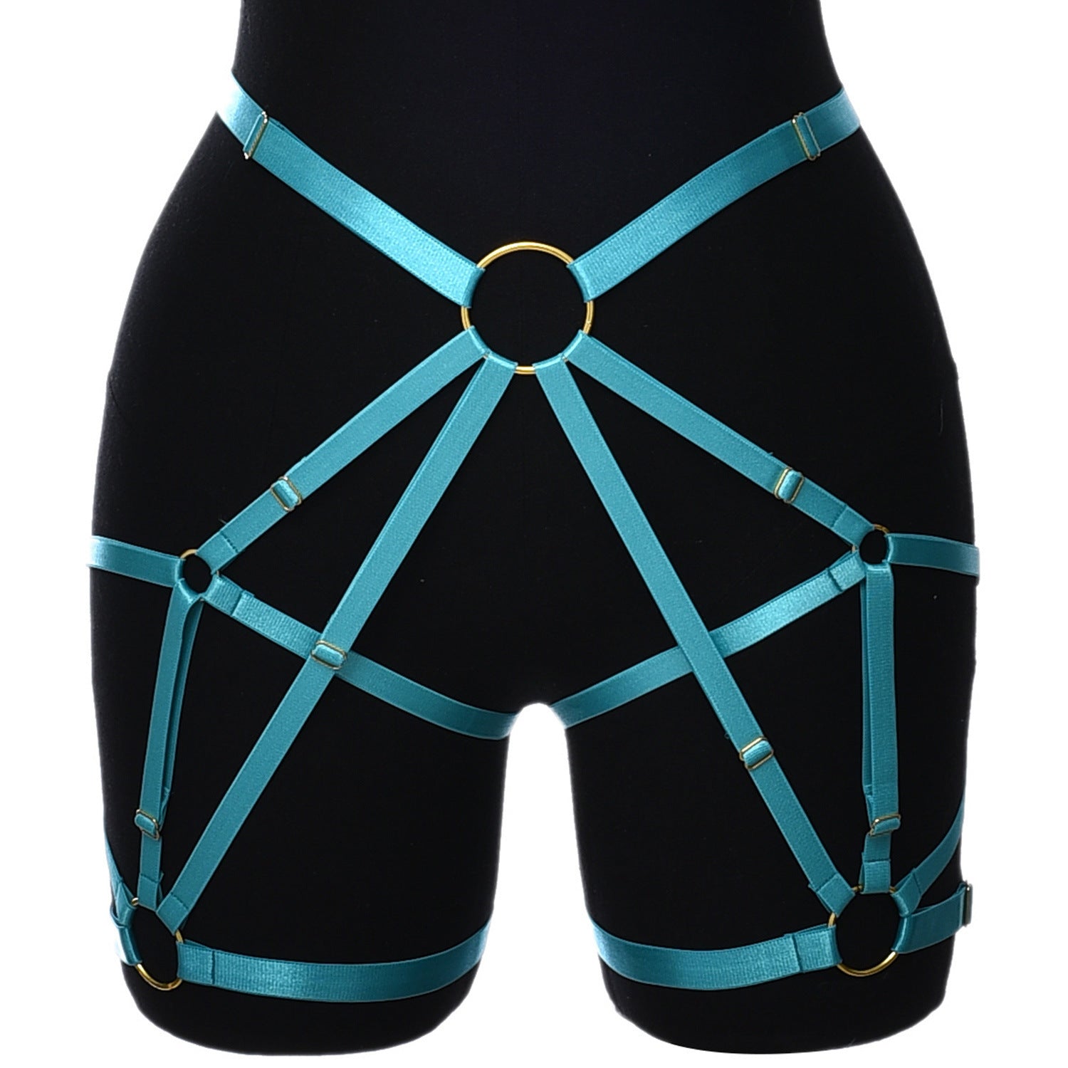 Strappy Cage Leg Harness