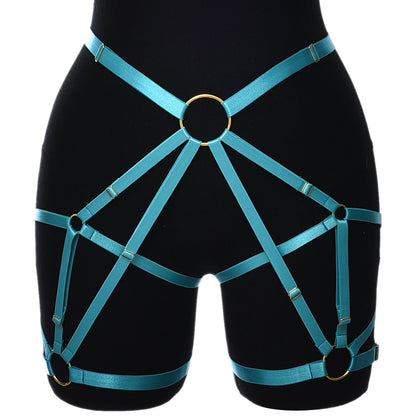 Strappy Cage Leg Harness