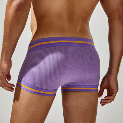 Lilac Viscose Flex Boxer Brief mooods