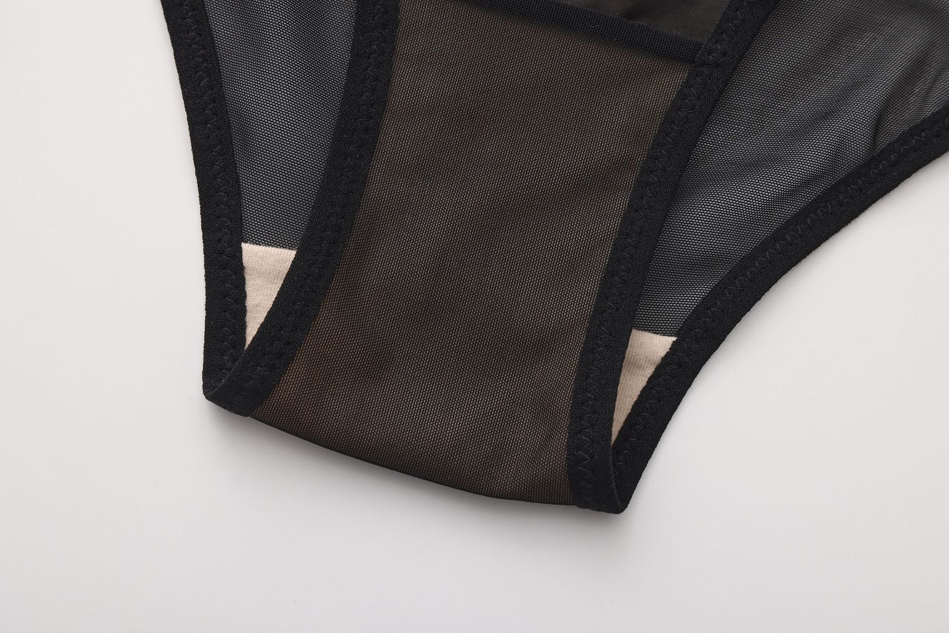Aeris Noir Brief Mesh Panty mooods