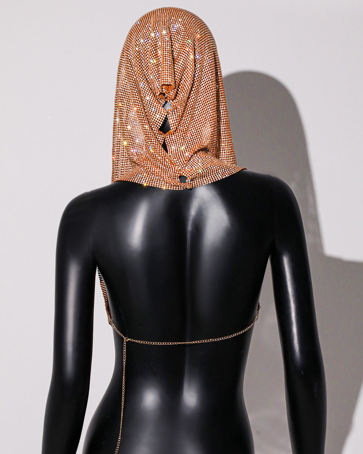 Celestial Halo – Rhinestone Hooded Crop Top mooods